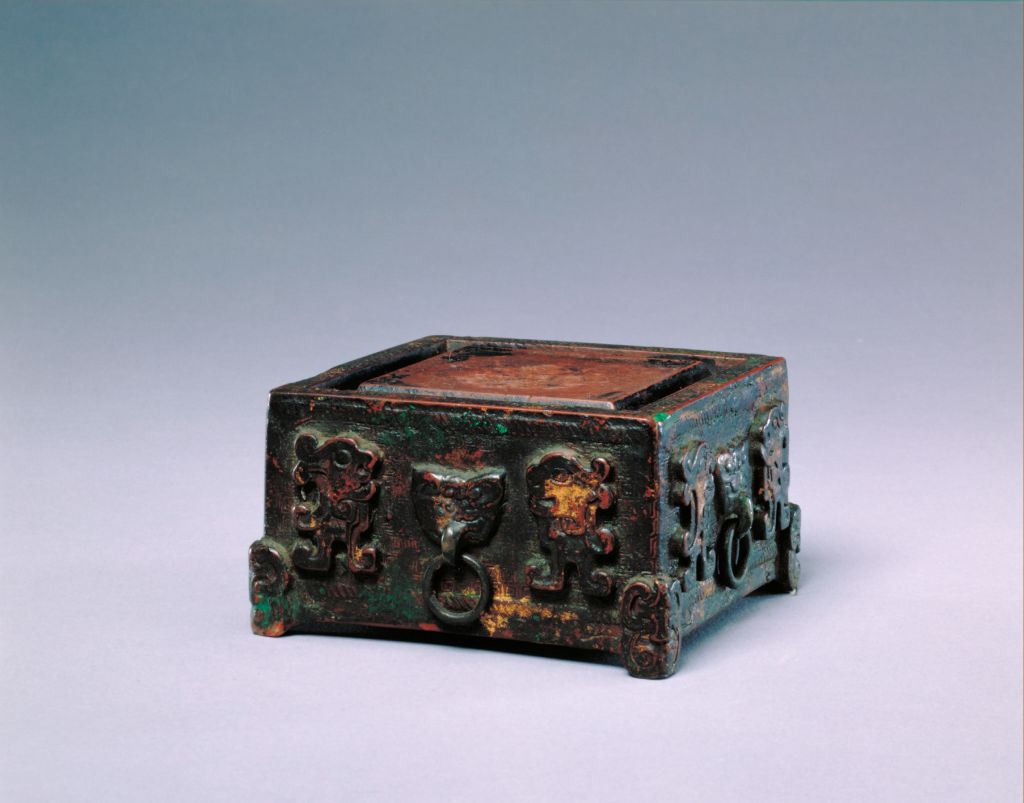 图片[1]-Yuming Chengni Antique Stone Channel Inkstone-China Archive